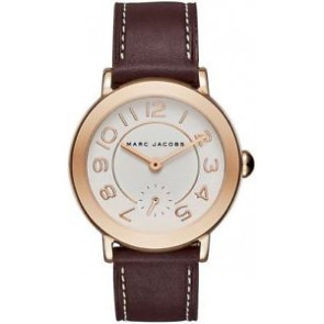 Watch strap Marc by Marc Jacobs MJ8676 Leather Red 18mm